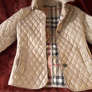 Burberry Plaid Teddy Jacket